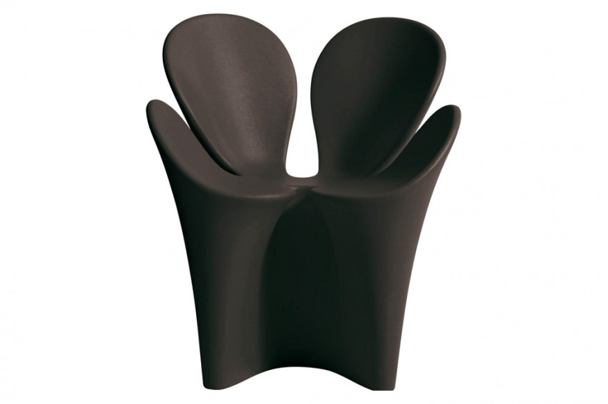 Driade™ Clover Solid Armchair - Anthracite