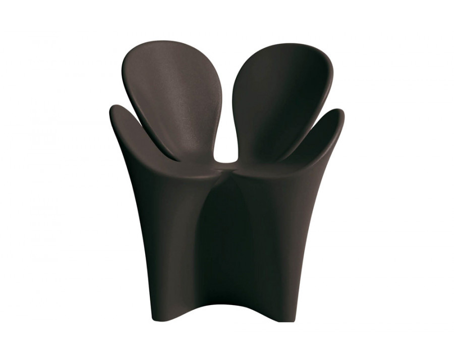 Driade Clover Solid Armchair - Anthracite