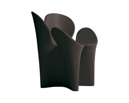 Driade™ Clover Solid Armchair - Anthracite