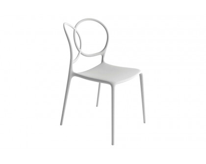 Driade Sissi Armless Dining Chair - White