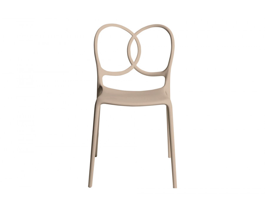 Driade Sissi Armless Dining Chair - Pink