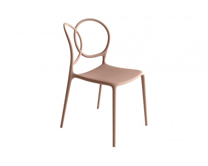 Driade Sissi Armless Dining Chair - Pink