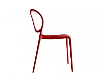 Driade Sissi Armless Dining Chair - Red