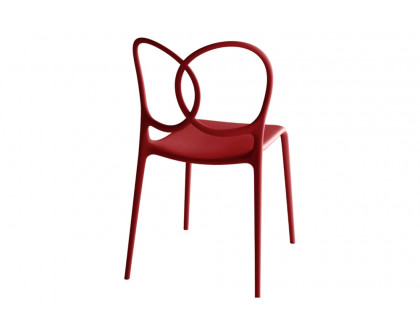 Driade Sissi Armless Dining Chair - Red