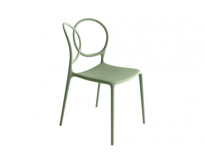 Driade Sissi Armless Dining Chair - Green