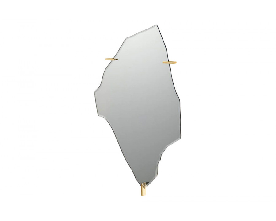 Driade Archipelago 40x26" Mirror - Silver/Gold