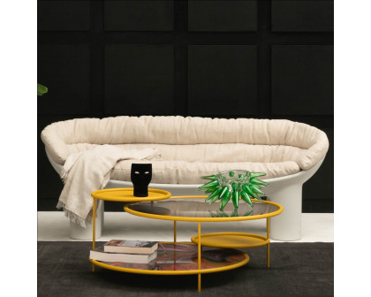 Driade Sangaku Coffee Table - Yellow