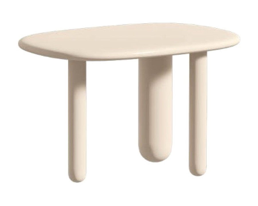 Driade Tottori Low Coffee Table with 3 Legs - Cream