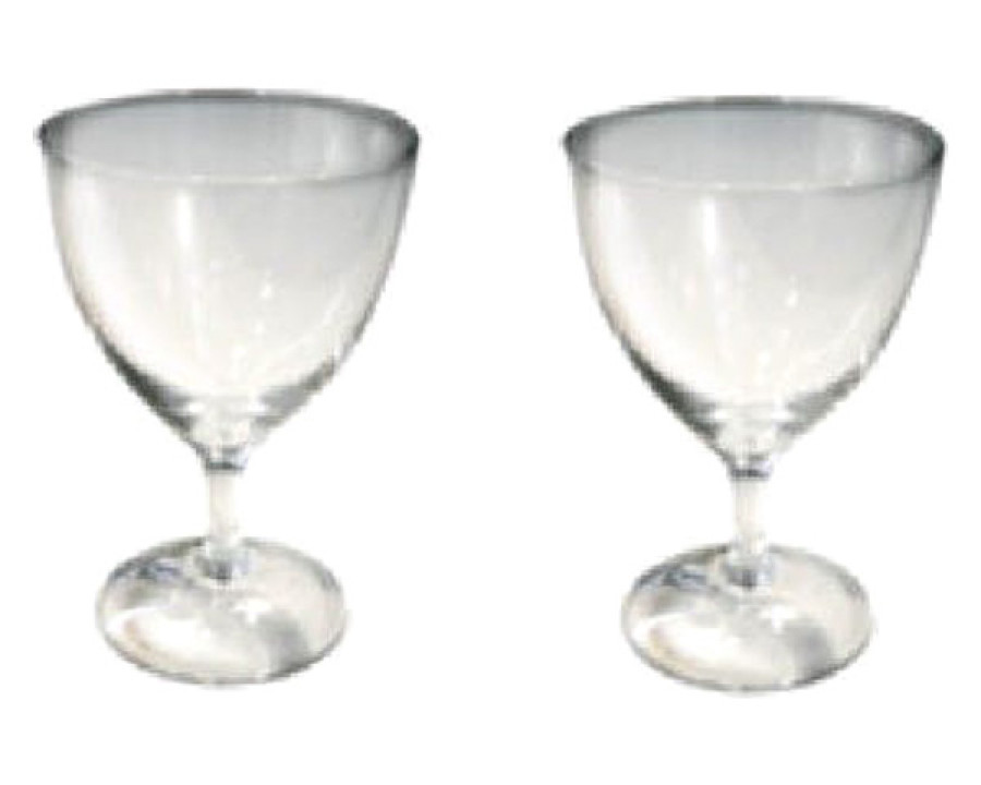 Driade - The White Snow Red Wine Glass in Transparent