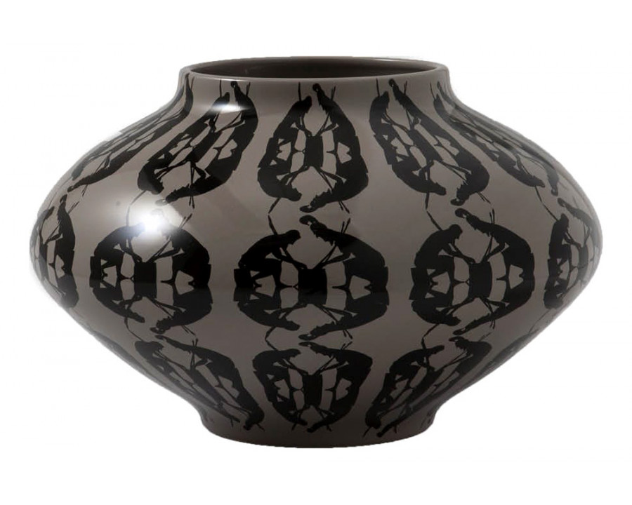 Driade Greeky Vase - Sand/Black