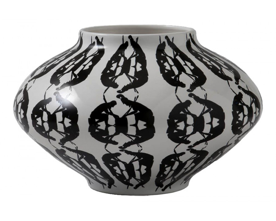 Driade Greeky Vase - White/Black