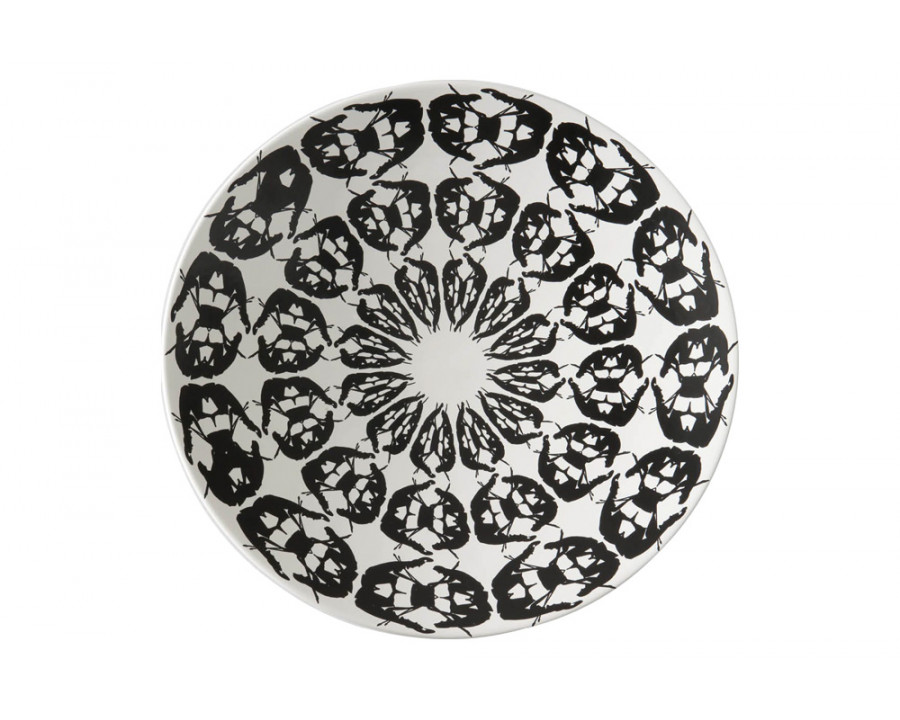 Driade Greeky Plate - White/Black