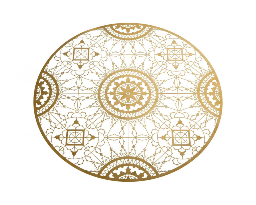 Driade Italic Lace 13" Round Table Accessories - Natural