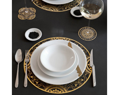 Driade - Italic Lace 4" Round Table Accessories in Natural