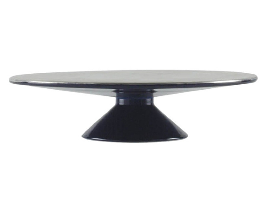 Driade - Gluck Coffee Table in Blue/Silver