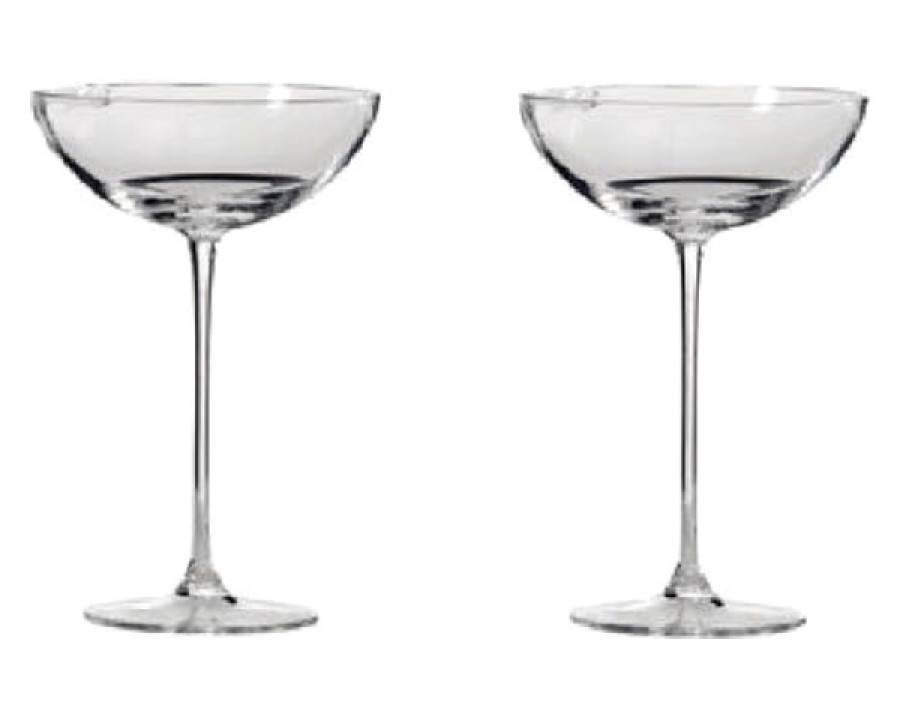 Driade - La Sfera Champagne Glass Set in Transparent