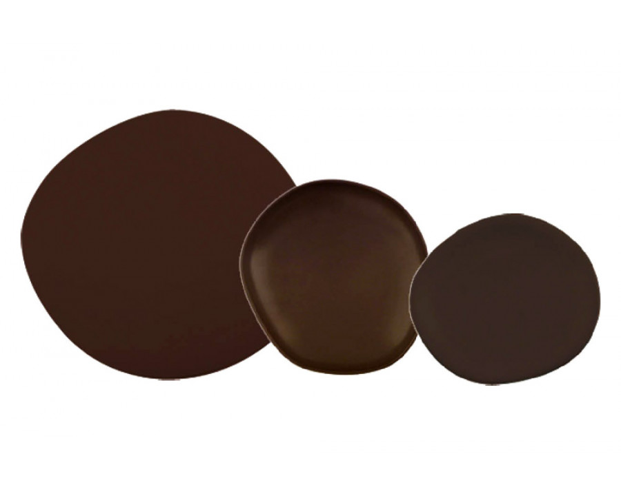 Driade Mediterraneo Table Plate Set - Nero