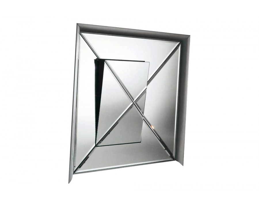 Driade - Osmond Mirror in Silver/Aluminum