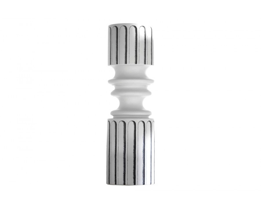 Driade - Ordini Narrow Vase in White/Black