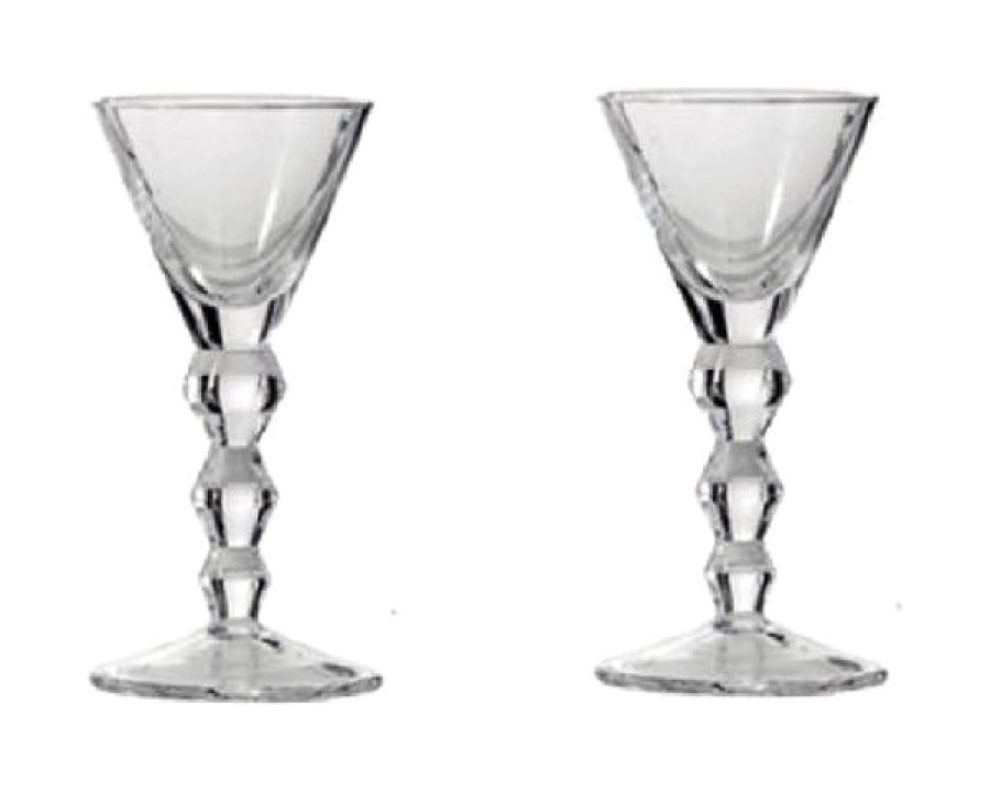 Driade - Rocks II White Wine Glass Set in Transparent