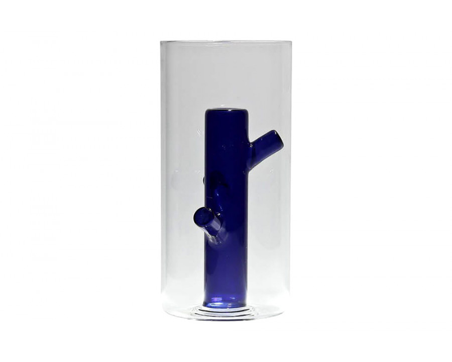 Driade - Root Vase in Transparent/Blue