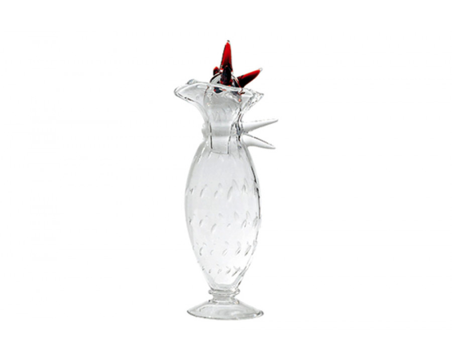 Driade - Alessandra Vase in Transparent/Red