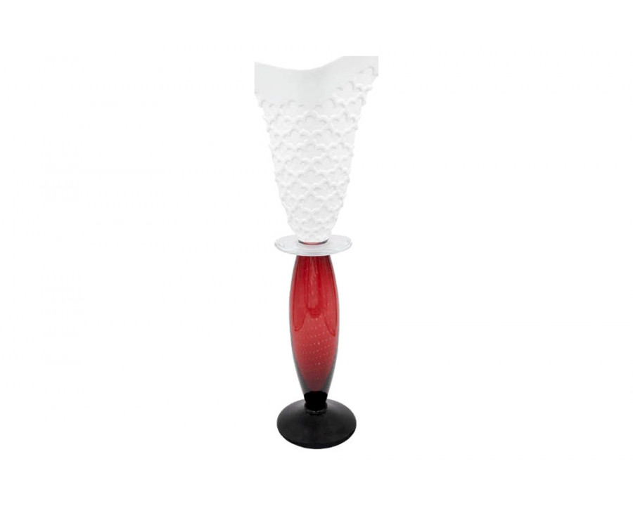 Driade - Celine I Vase in White/Red