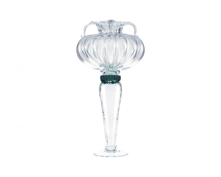 Driade - Hera Vase in Transparent/Green