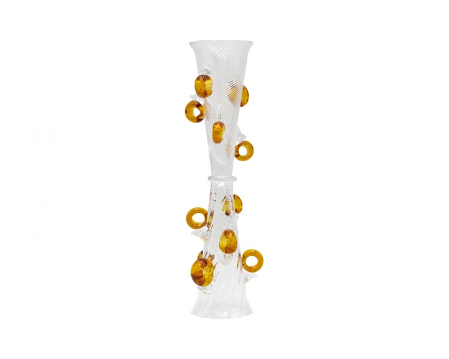 Driade - Bing Vase in Transparent/Amber