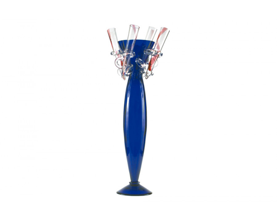 Driade - Amarillide Vase in Transparent/Blue