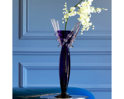 Driade - Amarillide Vase in Transparent/Blue