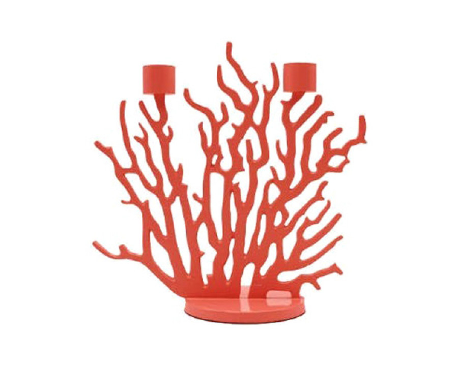 Driade Tenochtitlan Mini Candleholder - Red