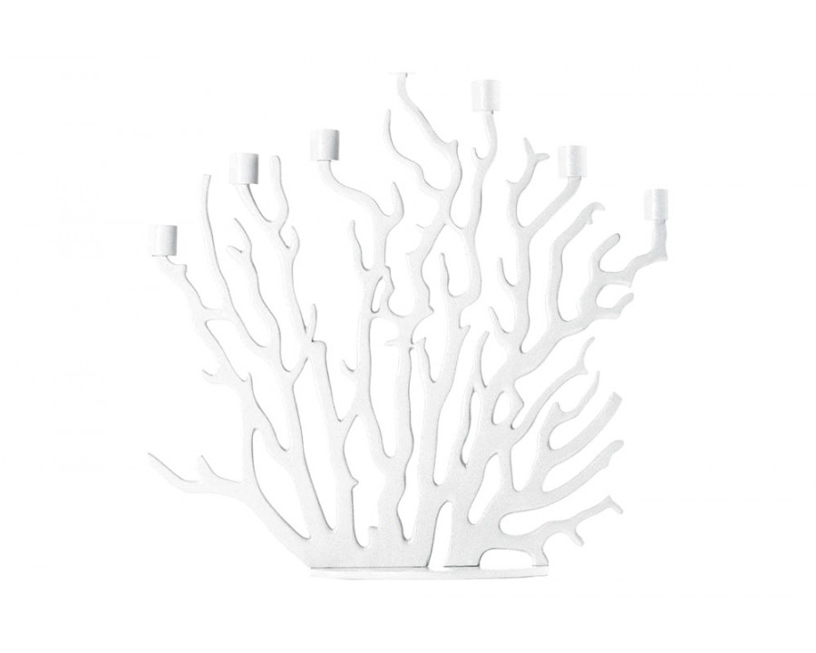 Driade Tenochtitlan Candleholder - White