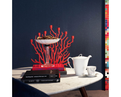 Driade Tenochtitlan Candleholder - Red