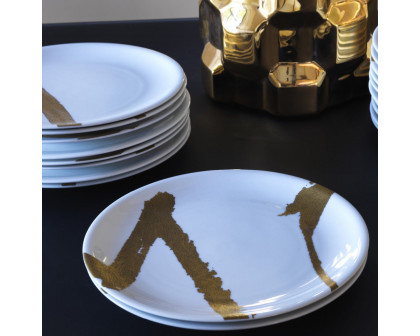 Driade The White Snow Moi I Serving Plate - Beige/Oro