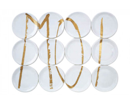 Driade The White Snow Moi I Serving Plate - Beige/Oro