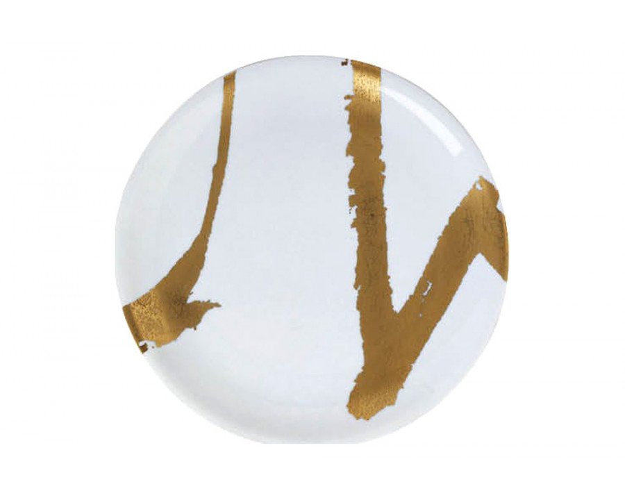 Driade The White Snow Moi II Serving Plate - Oro/Beige