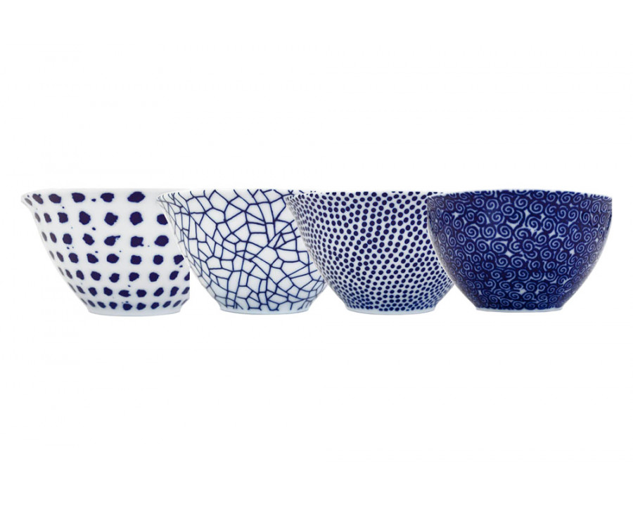 Driade The White Snow Agadir Bowl Set - White/Blue