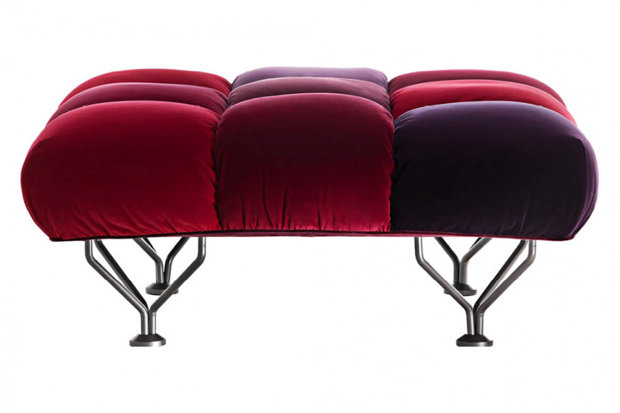 Driade™ 33 Cuscini Ottoman - Burgundy