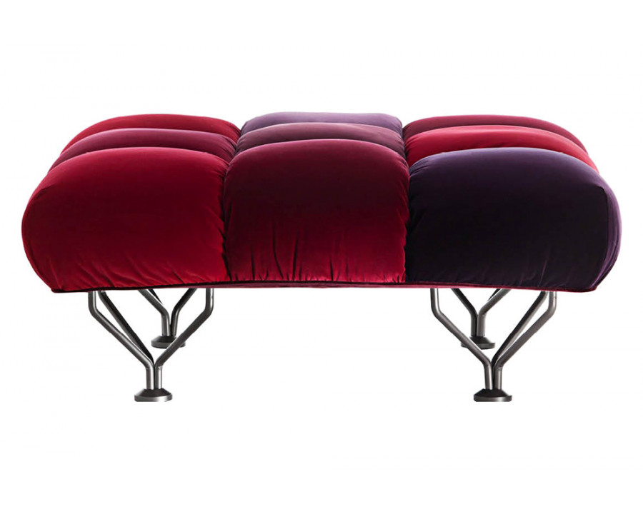 Driade - 33 Cuscini Ottoman in Burgundy