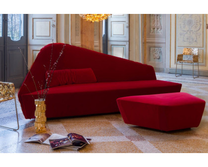 Driade - Verlaine Stationary Sofa in Red