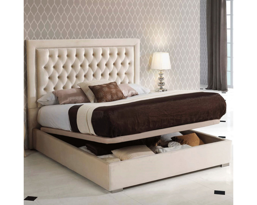 Dupen Adagio Queen Size Bed with storage