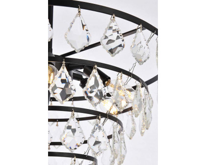 Elegant Pendant Light - Black, L 20" (1101D20BK)