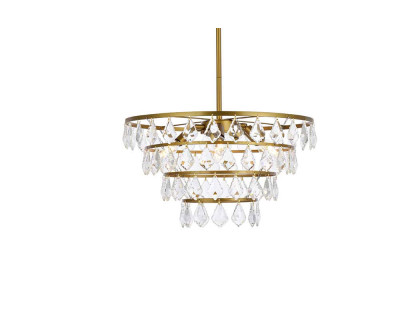 Elegant Pendant Light - Brass, L 20" (1101D20BR)