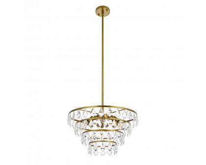 Elegant Pendant Light - Brass, L 20" (1101D20BR)