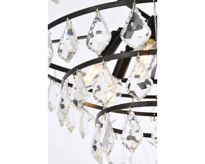 Elegant Pendant Light - Black, L 24" (1101D24BK)