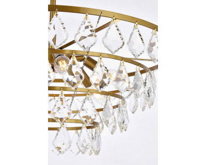 Elegant Pendant Light - Brass, L 24" (1101D24BR)