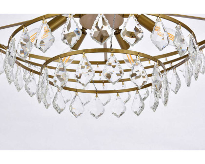 Elegant Pendant Light - Brass, L 28" (1101D28BR)