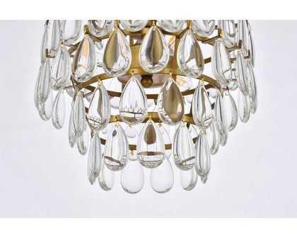 Elegant Pendant Light - Brass, L 12" (1102D12BR)