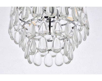 Elegant Pendant Light - Chrome, L 12" (1102D12C)